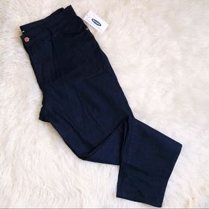 Old Navy dark blue trouser skinny jeans